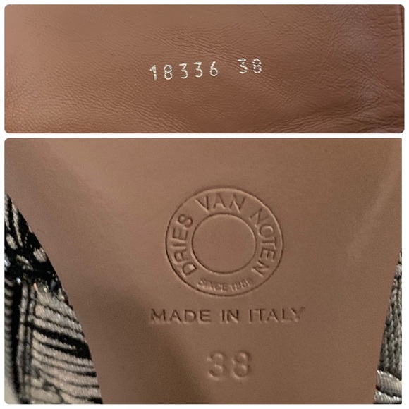 Dries Van Noten Brocade Cap-Toe 80mm Bootie - Picture 9 of 12